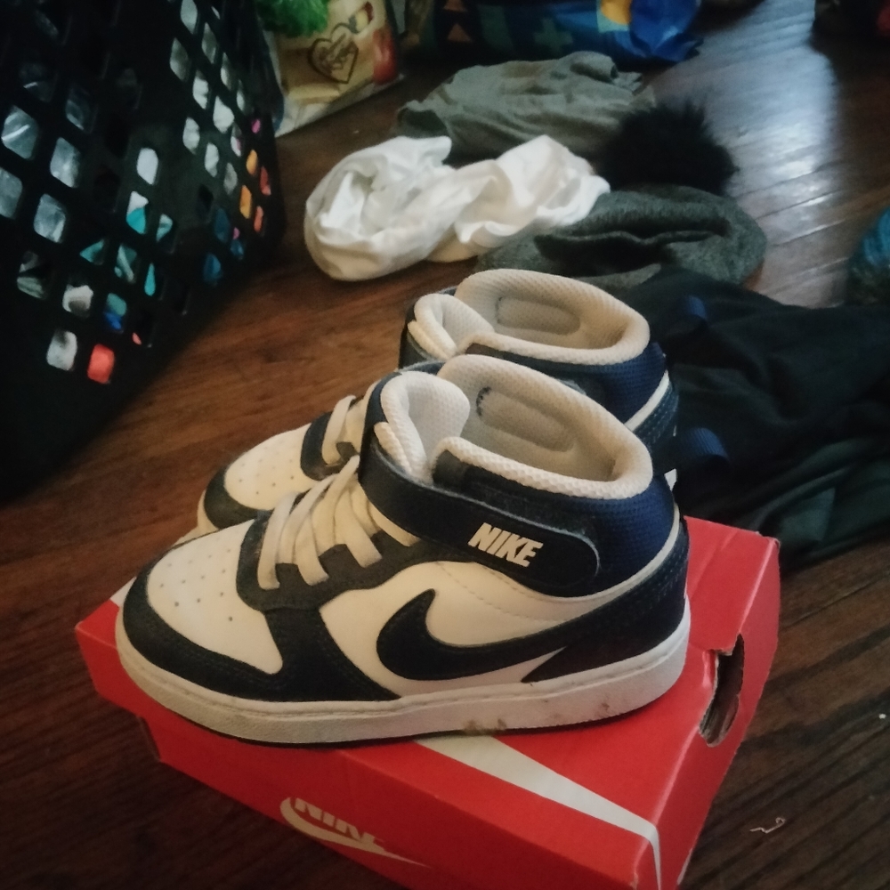 Boys Nike Toddler Borough Mid 2 Sneakers